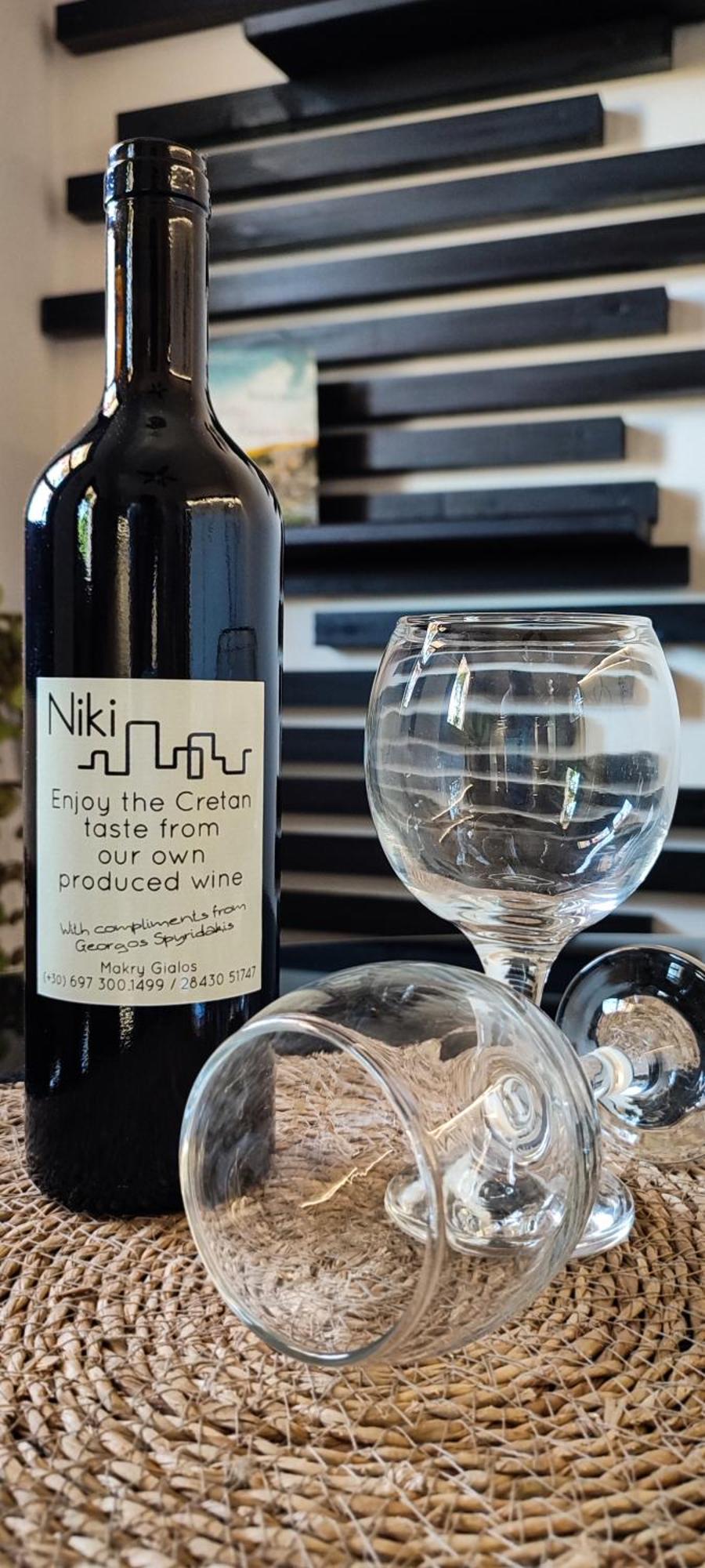 Niki Apartments Makrýgialos Eksteriør bilde