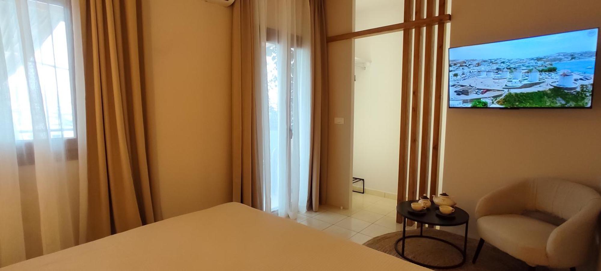 Niki Apartments Makrýgialos Eksteriør bilde